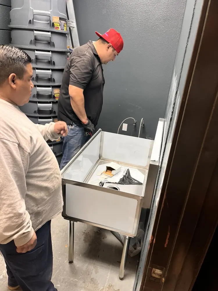 Commercial plumbing and sink installation in Northwest Village